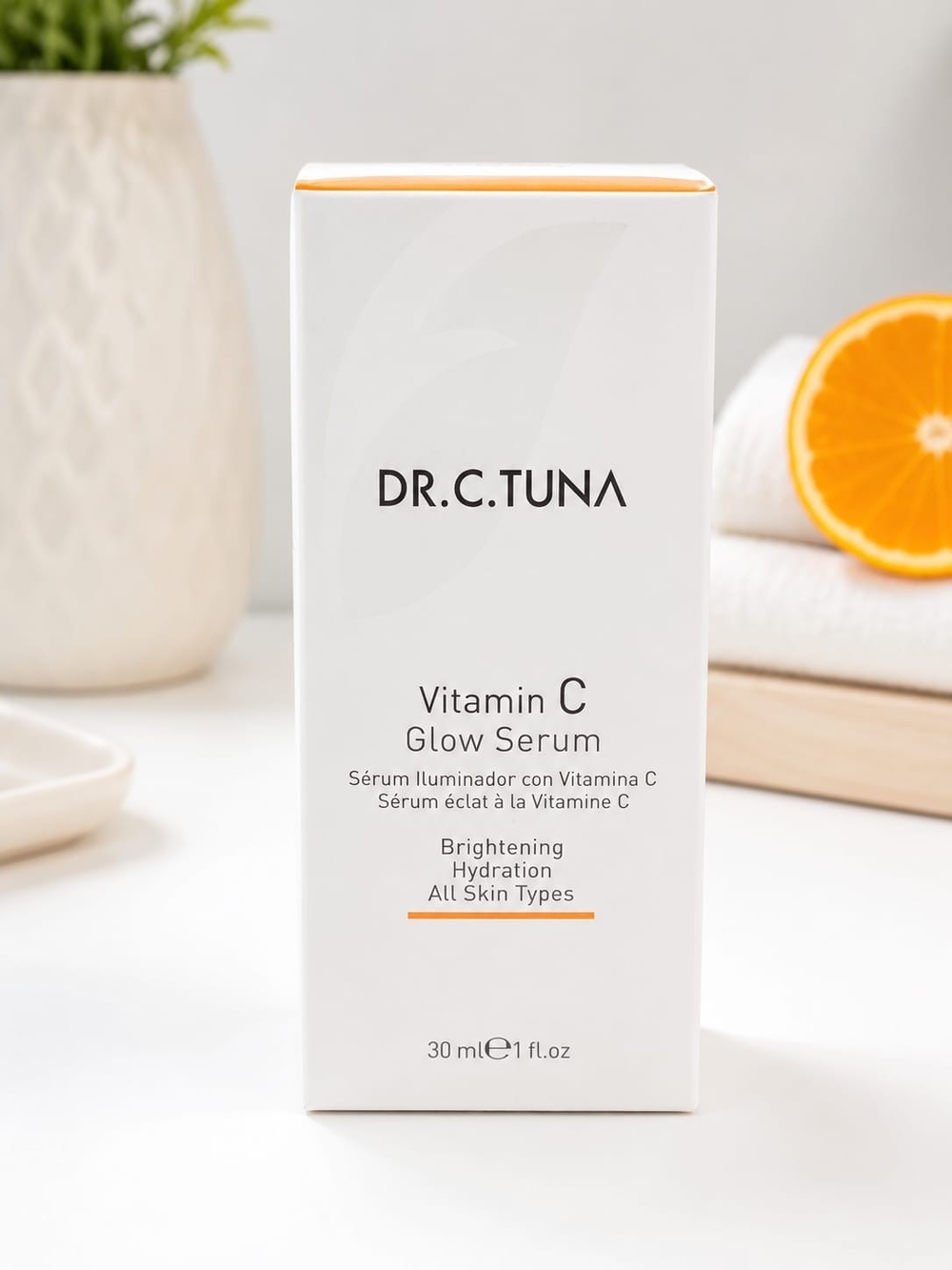 Vitamin C Glow Serum – White & Orange